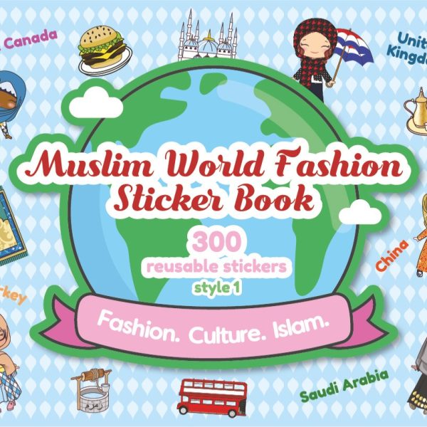 Muslim World Fashion Sticker Book - Style 1