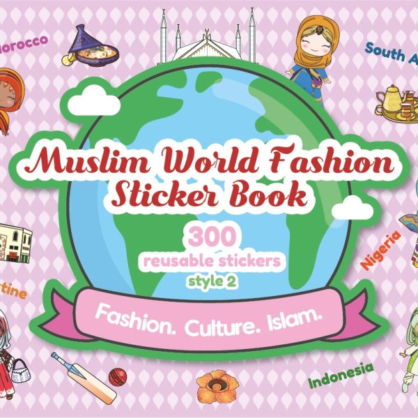 Muslim World Fashion Sticker Book – Style 2